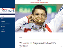 Tablet Screenshot of benjamin-garavel.com